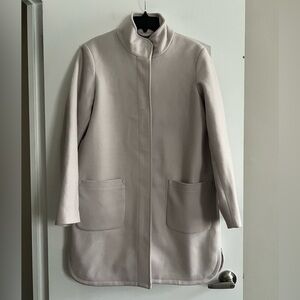 Light Grey Wool-Blend Jacket